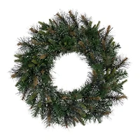 24" Cashmere Artificial Christmas Wreath