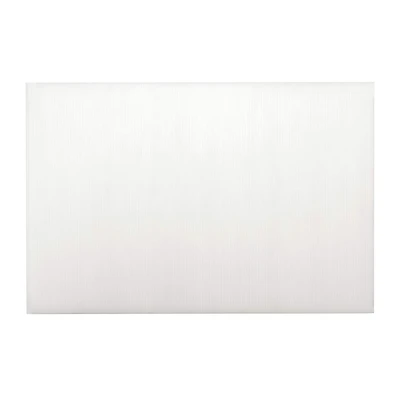 15 Pack: 20" x 30" Transparent Plastic Corrugated Board by Creatology™
