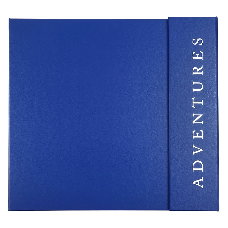 Navy Blue Adventures Flip Scrapbook by Recollections™