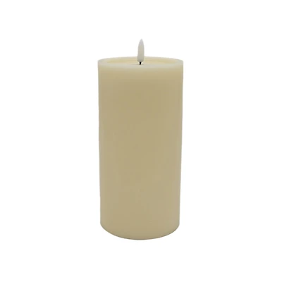 4" x 8" LED Wax Pillar Flickering Candle by Ashland