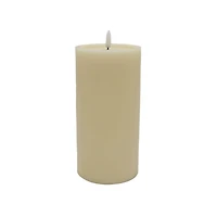 4" x 8" LED Wax Pillar Flickering Candle by Ashland