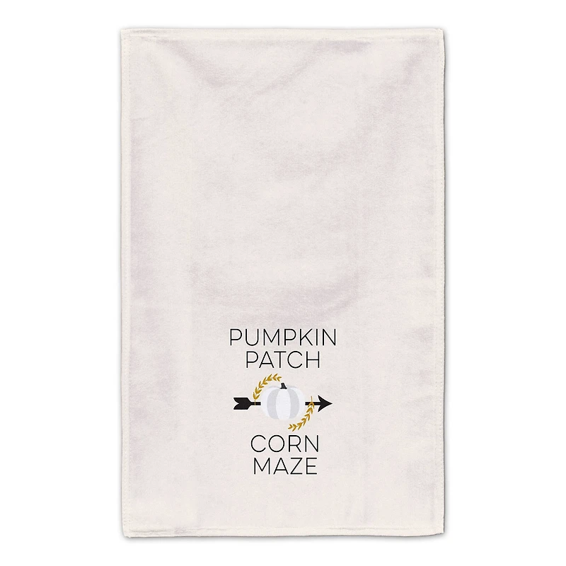 Pumpkin Patch Corn Maze Tea Towel Set