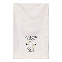 Pumpkin Patch Corn Maze Tea Towel Set