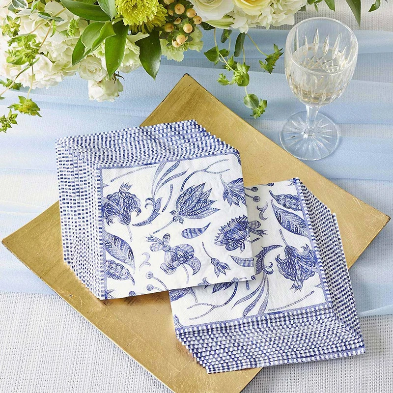 Kate Aspen® Blue Willow 2 Ply Paper Napkins, 120ct.