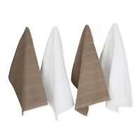 DII® Assorted Stone Basic Chef Terry Dishtowel (Set of 4)