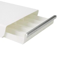 Mind Reader White Single Serve Coffee Pod Drawer and Holder