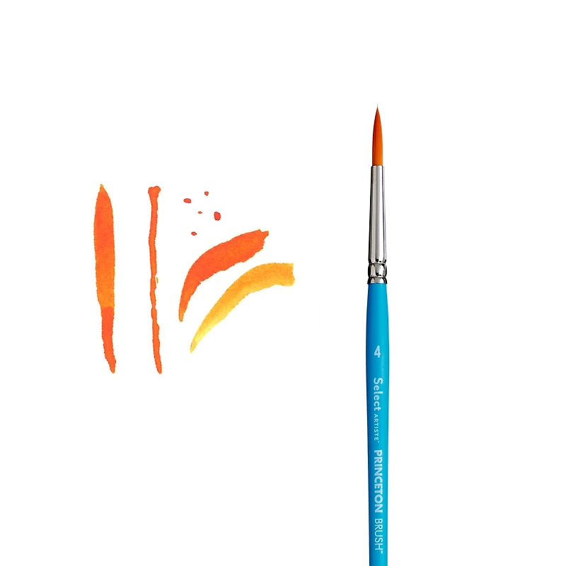 Princeton™ Select™ Artiste Series 3750 Short Handle Round Brush