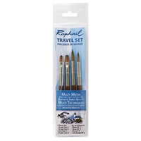 Raphaël Precision Multi Media Synthetic Sable Piece Travel Brush Set