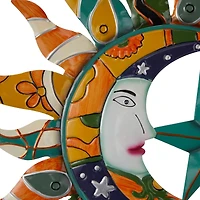 Multi Metal Eclectic Wall Decor, 36" x 36" x 2"