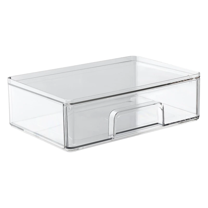 Small Clear Stacking Plastic Drawer by Simply Tidy®