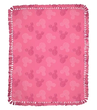 Disney® 72" Mickey & Minnie Always Be Kind No Sew Fleece Throw Kit
