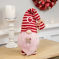 19" Pink Plush Bow & Arrow Valentine's Day Gnome