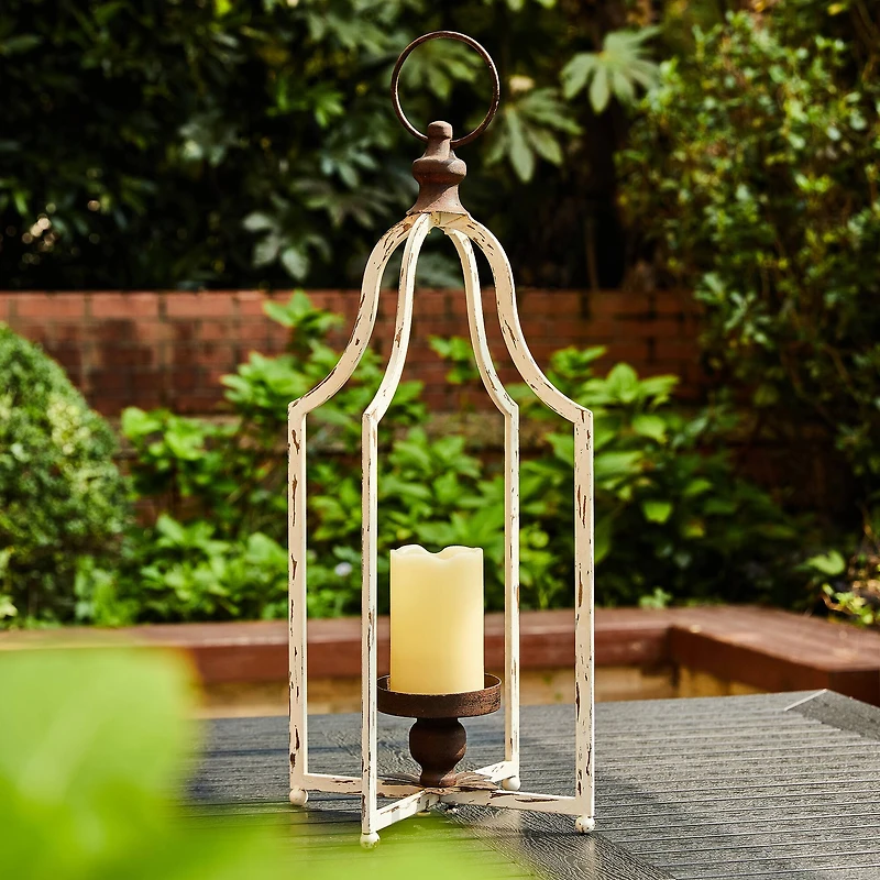 Glitzhome® Large Farmhouse Metal Lantern