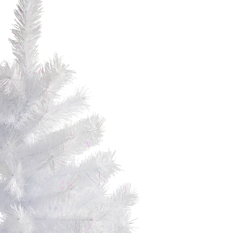 3ft. Unlit Icy Iridescent White Spruce Artificial Christmas Tree