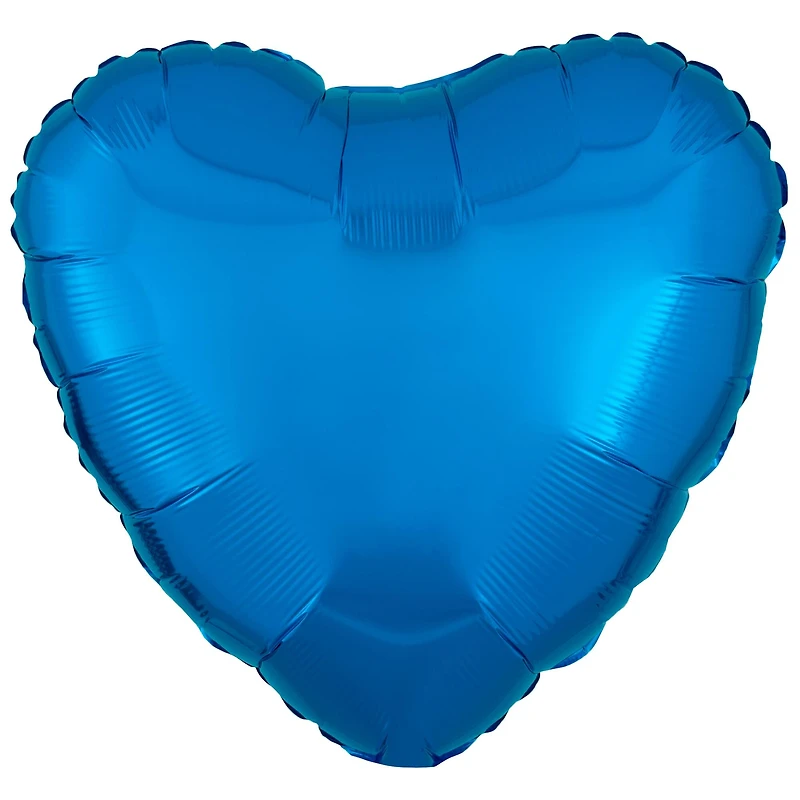 17" Metallic Heart Mylar Balloon