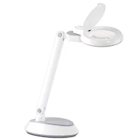 Ottlite Space-Saving LED Magnifier Desk Lamp