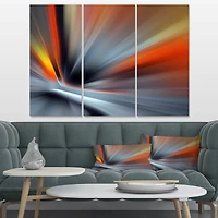 Designart - Rays of Speed Large Lines