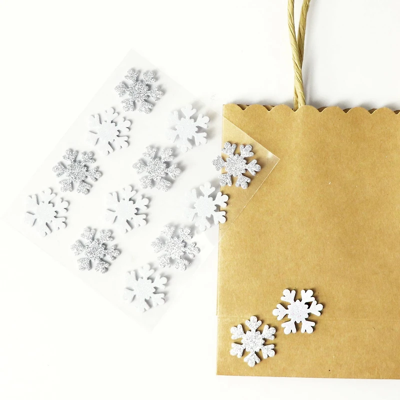 Glitter Snowflake Stickers by Recollections™