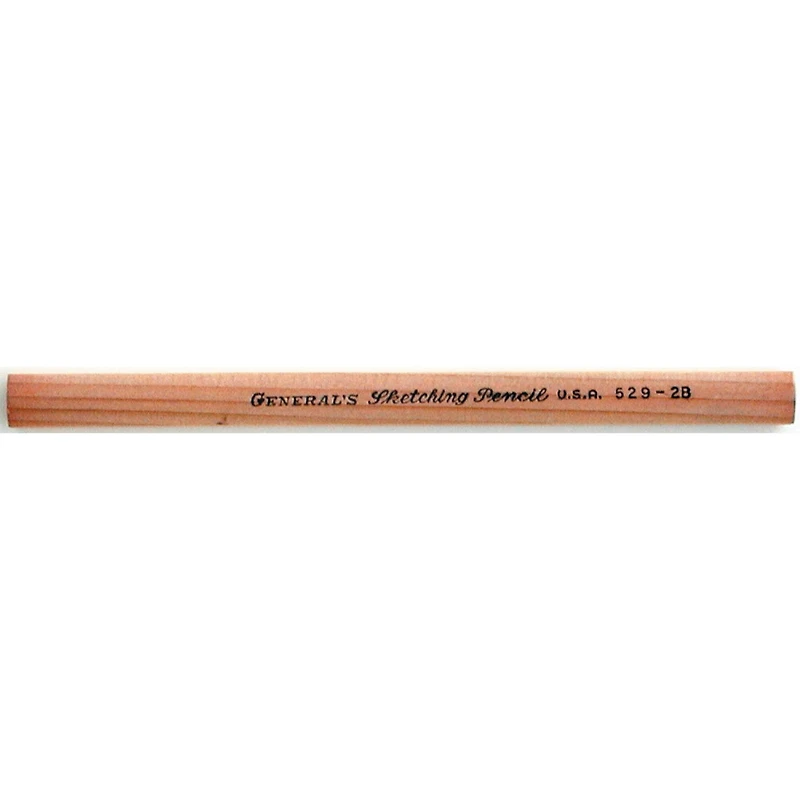 General's® 529-2B Flat Sketching Pencil