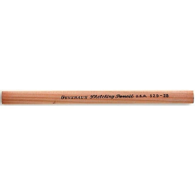 General's® 529-2B Flat Sketching Pencil