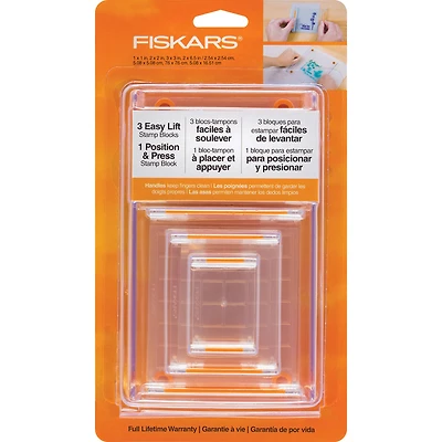 Fiskars® Stamp Block Set