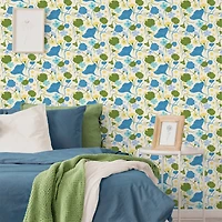 Elana Gabrielle Nasturtiums Floral Peel & Stick Wallpaper