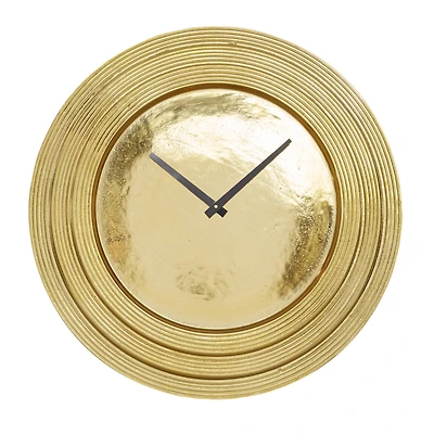 24" Aluminum Coastal Wall Clock