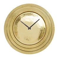 24" Aluminum Coastal Wall Clock
