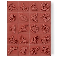 Bugs & Flowers Wood Stamp Set by Recollections®