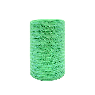 5.5" x 45ft. Mint Mesh Ribbon by Celebrate It™