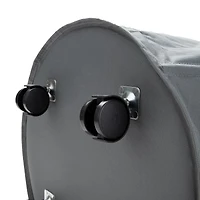Mind Reader Collapsible Hamper with Wheels
