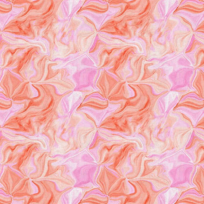 Fabric Editions Iridescent Orange Cotton Fabric