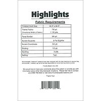 Mountainpeek Creations Highlights Pattern