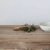 Hello Honey® Mango Wood Whale Salad Server Set with Drawstring Bag