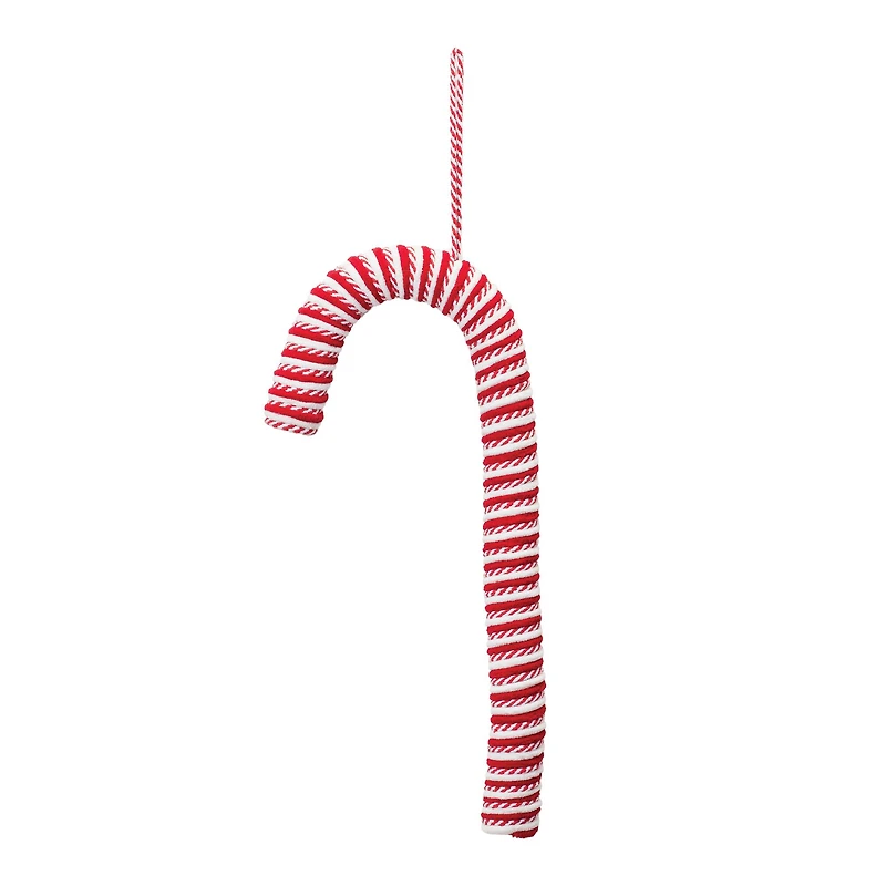 6ct. Fabric Candy Cane Ornaments