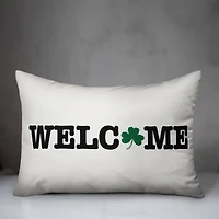 Welcome Pillow 14" x 20" Throw Pillow