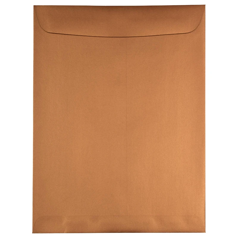 JAM Paper 10x13 Copper Stardream Open End Catalog Metallic Envelopes 100ct.