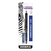 Zebra DelGuard Black 0.5mm Mechanical Pencil & 12 Leads