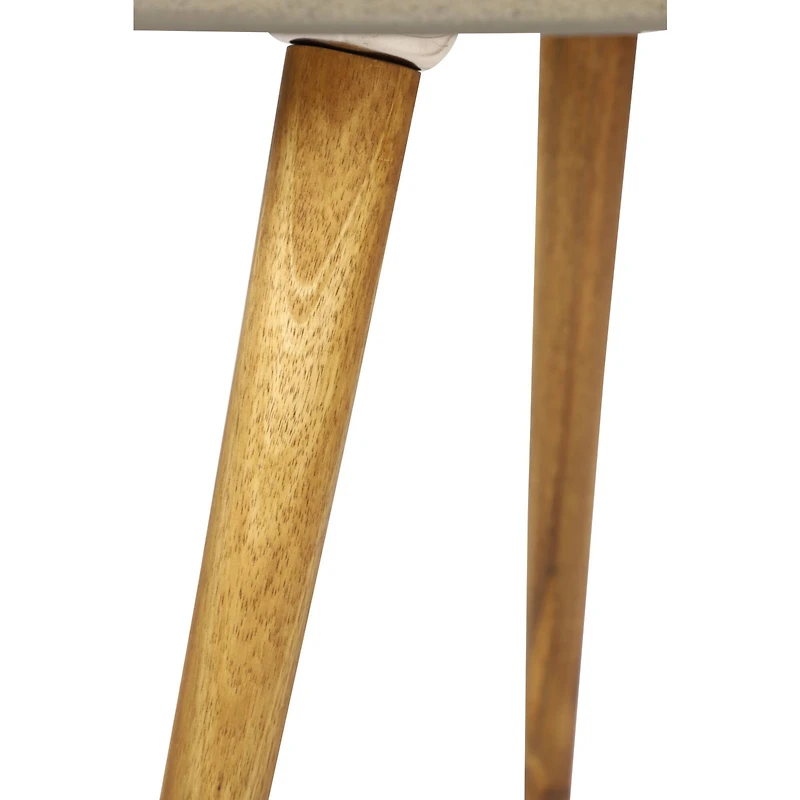 24" Gray Modern Outdoor Accent Table