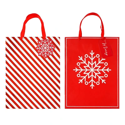 Large Snowflake Gift Bags by Celebrate It™