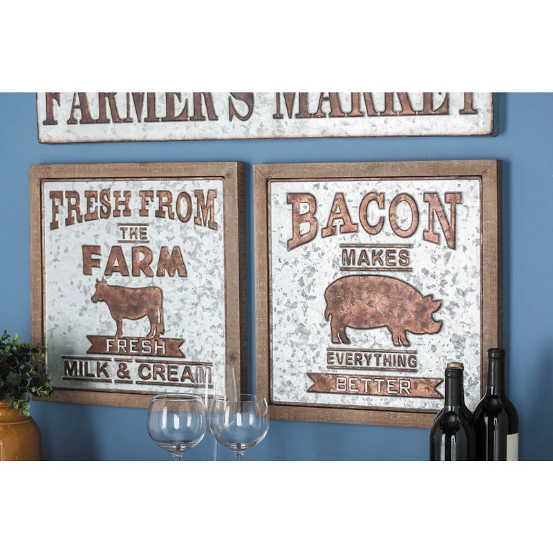 18" Farmhouse Wall Sign Set