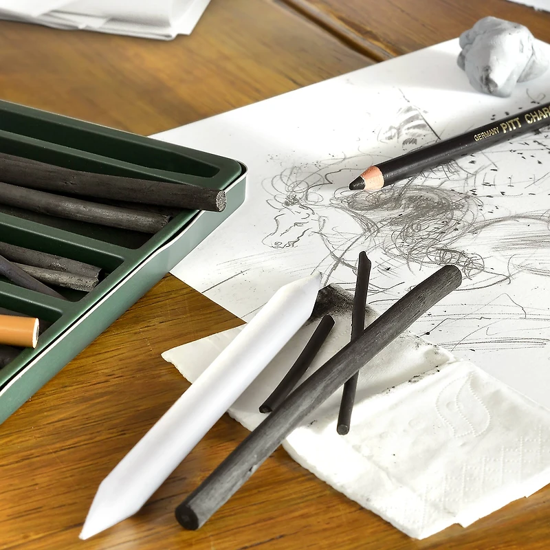 Faber-Castel Pitt Charcoal 24-Piece Set