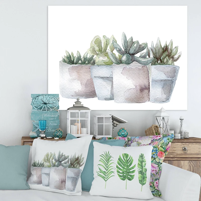 Designart - Cactus and Succulent House Plants III