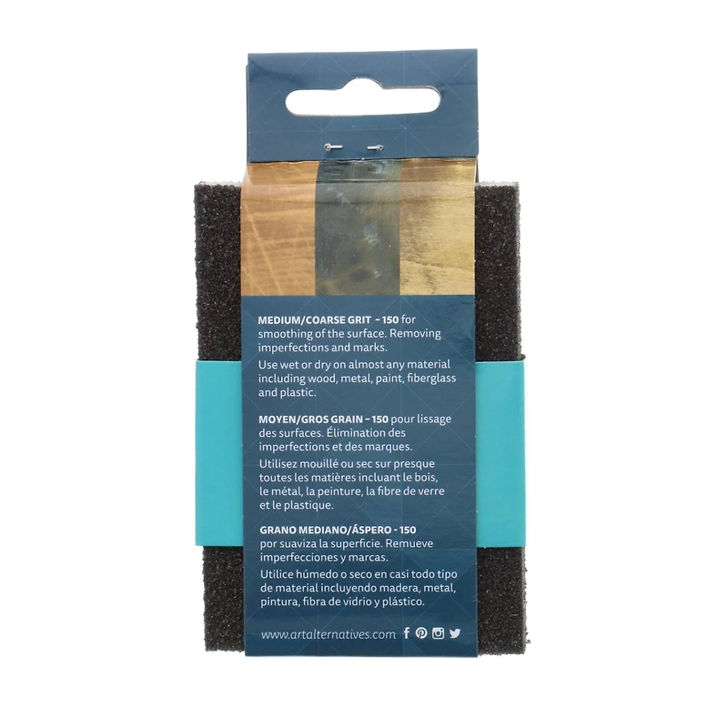 8 Pack: Art Alternatives Medium/Coarse Sanding Block