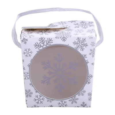 Snowflake Treat Boxes, 4ct. by Makery™