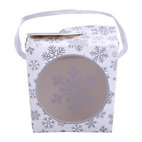 Snowflake Treat Boxes, 4ct. by Makery™