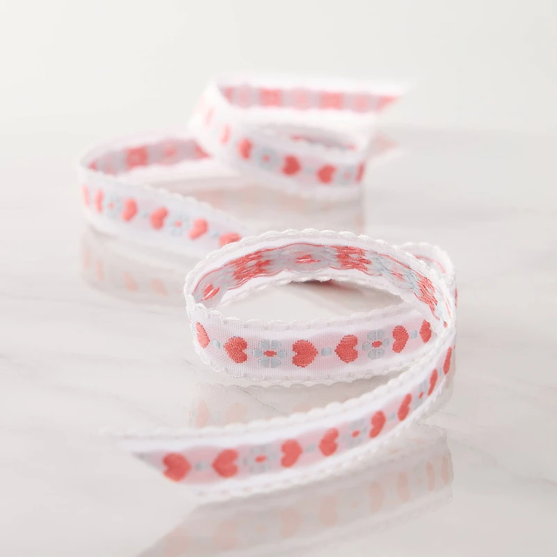 5/9'' x 7yd. Jacquard Ribbon by Celebrate It® Classic