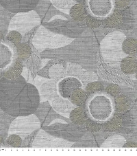 Springs Creative Modern Coastal Bellamy Raffia Gray Fabric