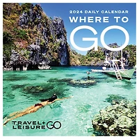 TF Publishing 2024 World's Best by Travel + Leisure Daily Desktop Calendar