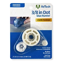AdTech® 3/8" Dot Glue Runner™ Permanent Refill